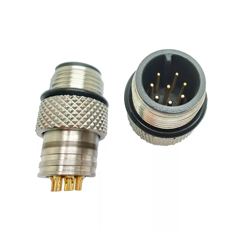 Conector circular M12 de 8 pines