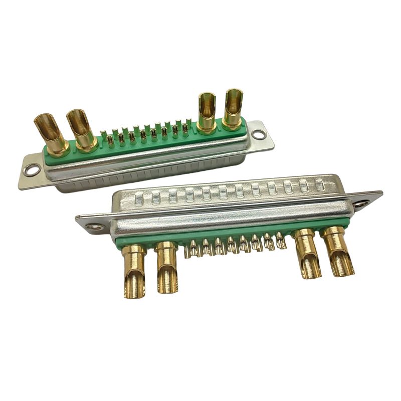 Conector D-Sub combinado de alta corriente 21W4