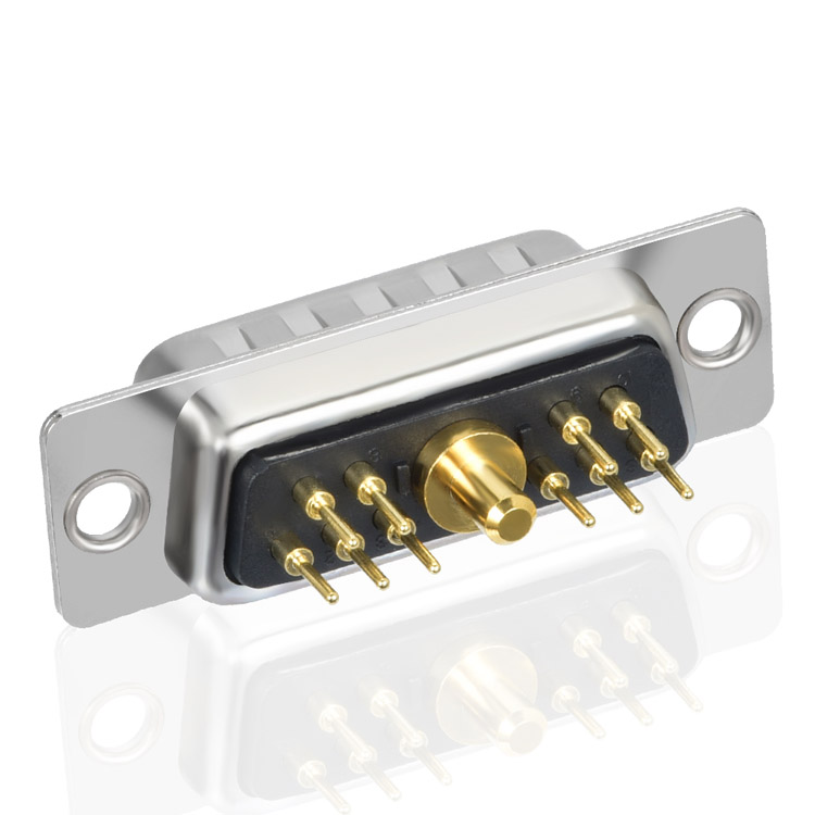 Conector combinado D-Sub 11W1 de alta corriente