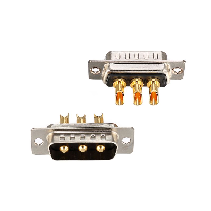 Conector combinado D-Sub 3W3 de alta corriente