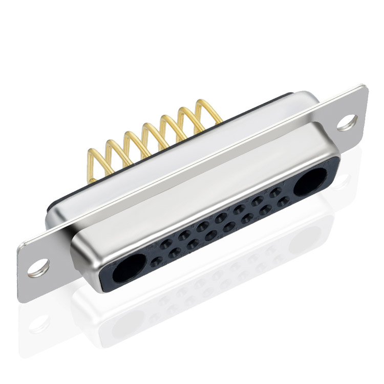 Conector D-Sub combinado 17W2 D de alta corriente