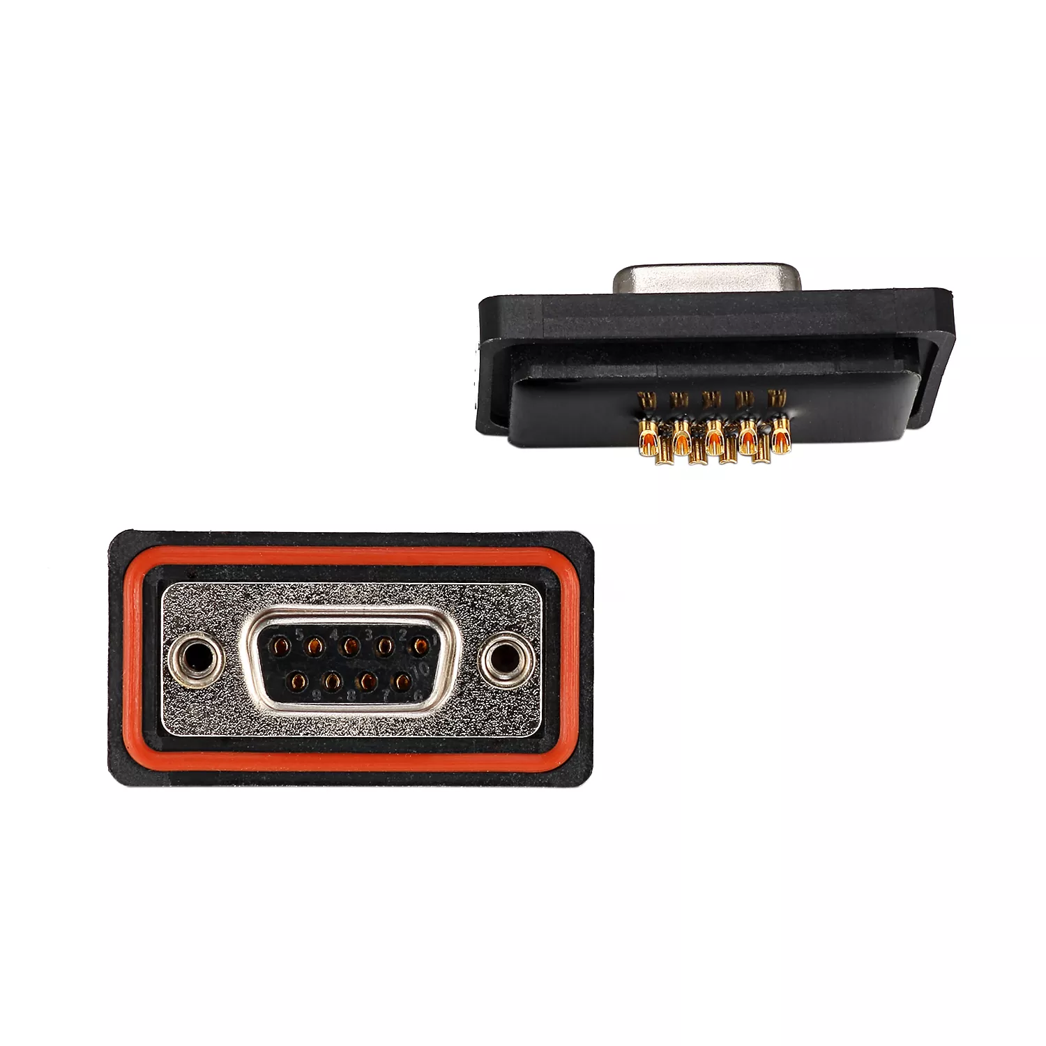 Conector de copa de soldadura Sub impermeable IP67 9 D